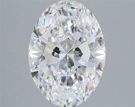 3.37ct Oval Lab Grown Diamond (Colour D, Clarity VVS1, IGI Certified)