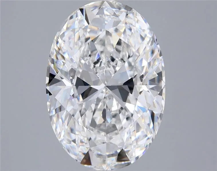 3.37ct Oval Lab Grown Diamond (Colour D, Clarity VVS2, IGI Certified)