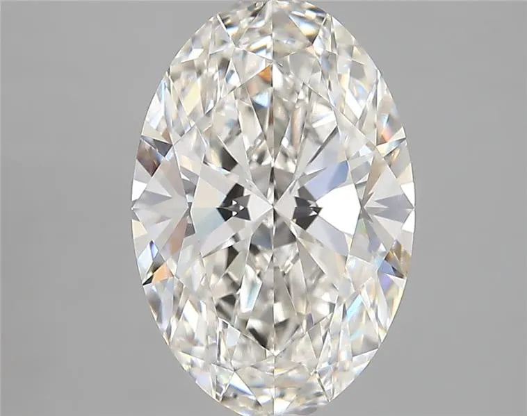 3.37ct Oval Lab Grown Diamond (Colour F, Clarity VVS1, IGI Certified)