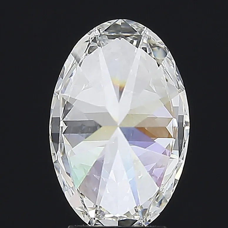 3.37ct Oval Lab Grown Diamond (Colour G, Clarity VVS2, IGI Certified)