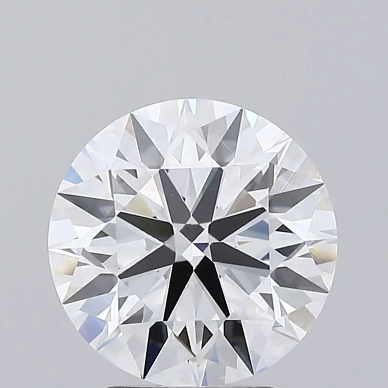 3.37ct Round Lab Grown Diamond (Colour D, Clarity IF, Cut ID, IGI Certified)
