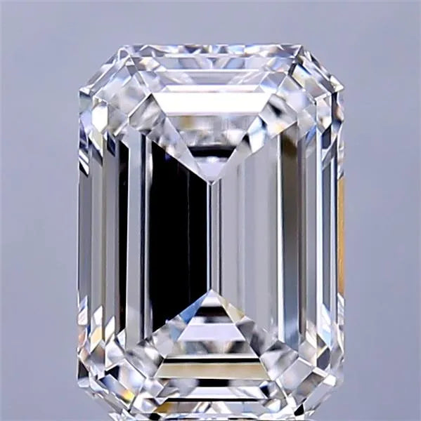 3.38ct Emerald Lab Grown Diamond (Colour D, Clarity VVS1, IGI Certified)