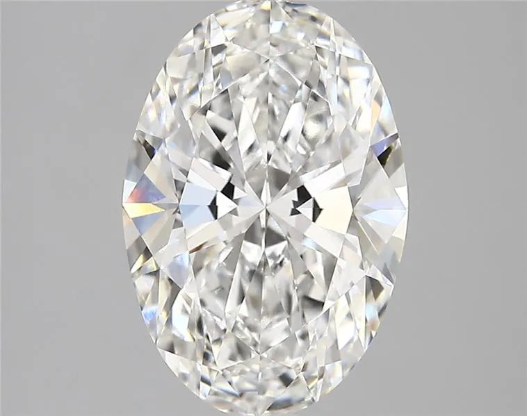 3.38ct Oval Lab Grown Diamond (Colour E, Clarity VVS2, IGI Certified)
