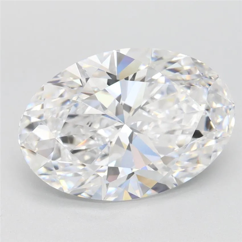 3.39ct Oval Lab Grown Diamond (Colour D, Clarity IF, IGI Certified)