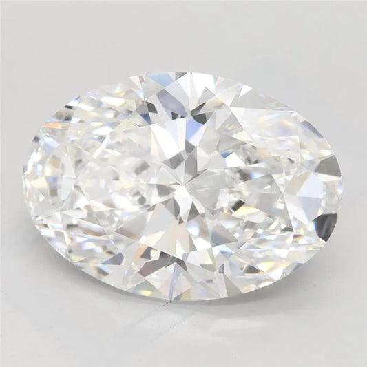 3.39ct Oval Lab Grown Diamond (Colour D, Clarity VVS1, GIA Certified)