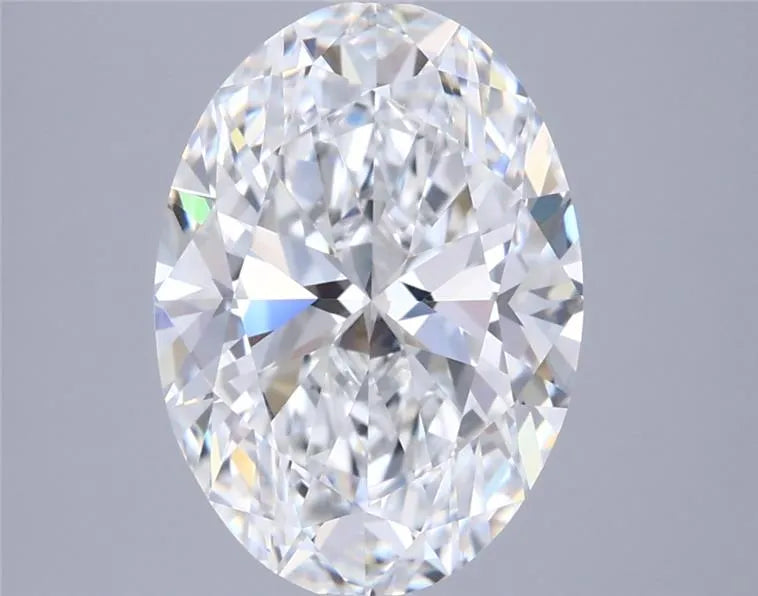 3.39ct Oval Lab Grown Diamond (Colour E, Clarity VVS1, IGI Certified)