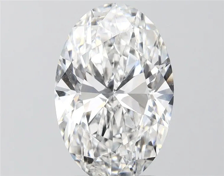 3.39ct Oval Lab Grown Diamond (Colour E, Clarity VVS2, IGI Certified)