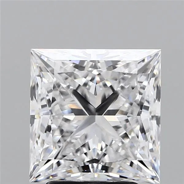 3.39ct Princess Lab Grown Diamond (Colour F, Clarity VVS2, IGI Certified)