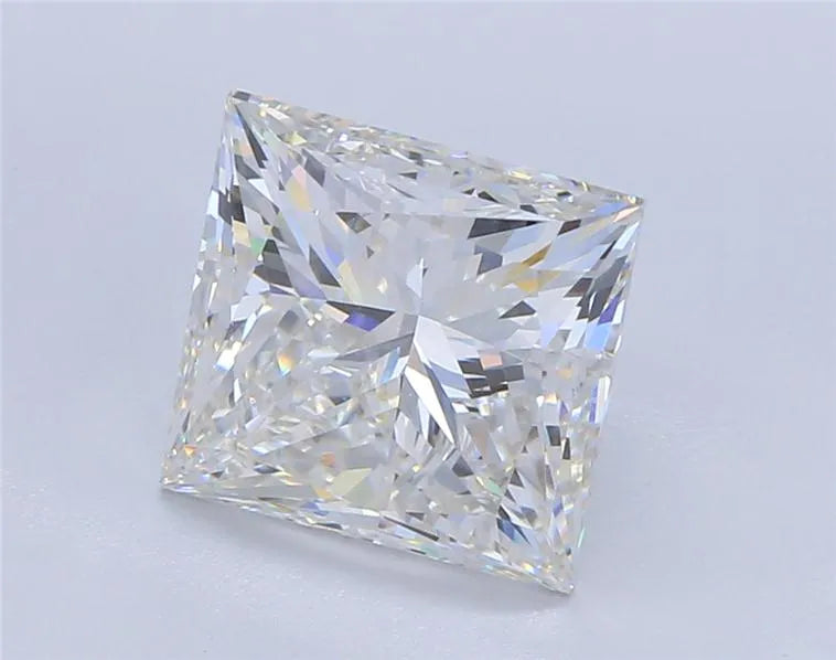 3.39ct Princess Lab Grown Diamond (Colour H, Clarity VVS2, IGI Certified)