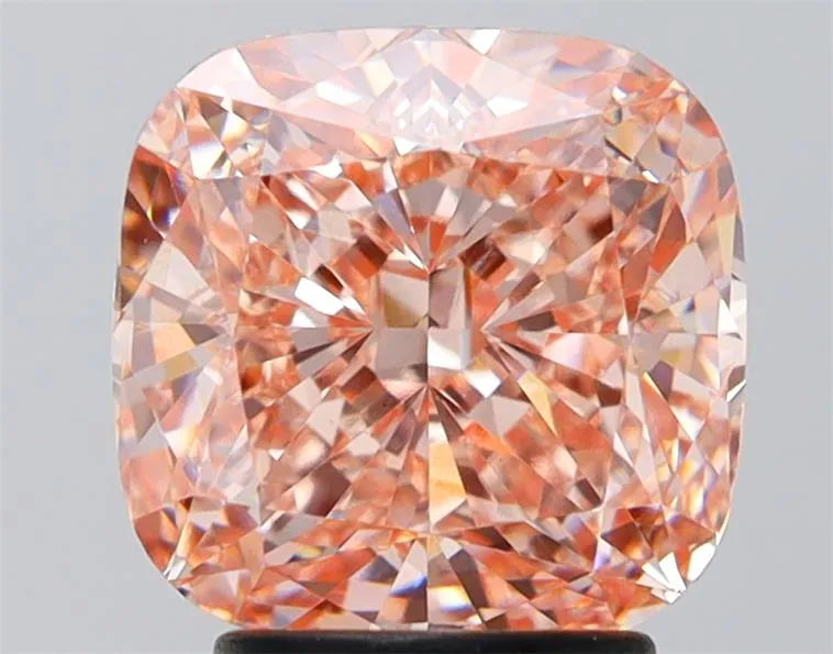 3.40ct Cushion brilliant Lab Grown Diamond (Colour Fancy Intense Pink, Clarity VS1, IGI Certified)
