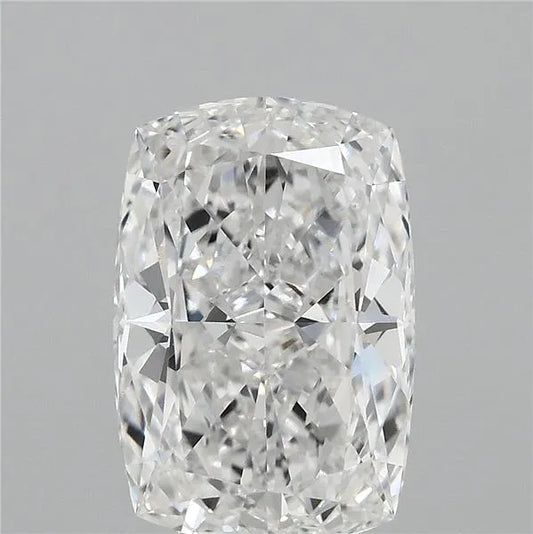 3.40ct Cushion modified Lab Grown Diamond (Colour E, Clarity VVS2, IGI Certified)