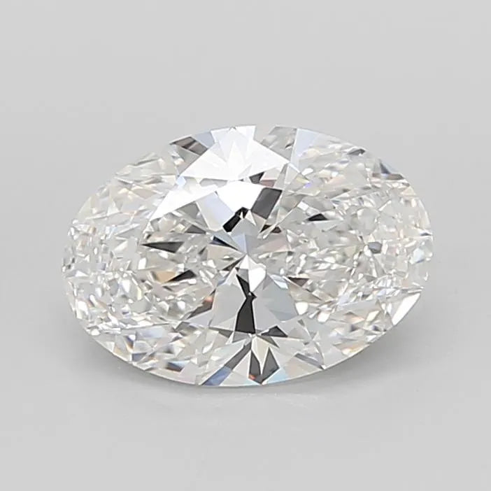 3.40ct Oval Lab Grown Diamond (Colour E, Clarity VVS1, Cut EX, IGI Certified)