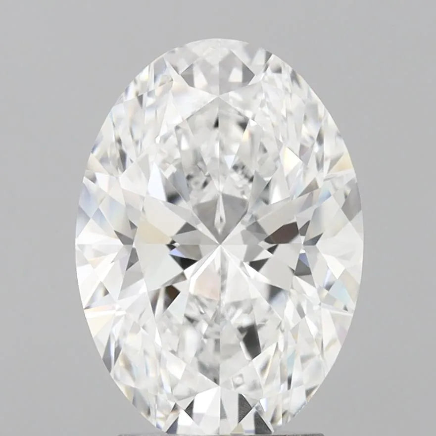 3.40ct Oval Lab Grown Diamond (Colour E, Clarity VVS1, IGI Certified)