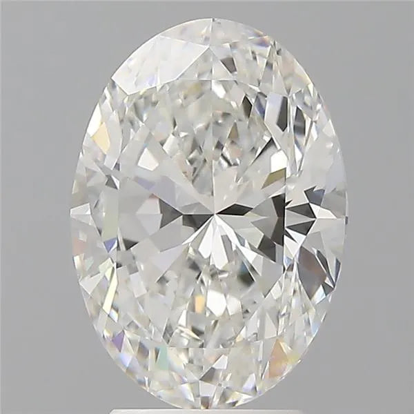 3.40ct Oval Lab Grown Diamond (Colour E, Clarity VVS2, IGI Certified)