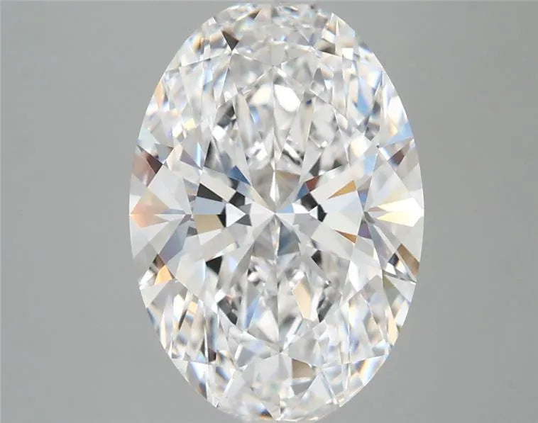 3.40ct Oval Lab Grown Diamond (Colour E, Clarity VVS2, IGI Certified)
