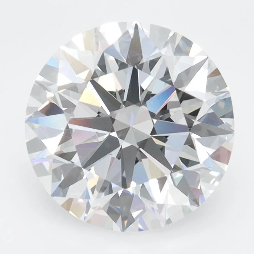 3.40ct Round Lab Grown Diamond (Colour D, Clarity IF, Cut ID, IGI Certified)