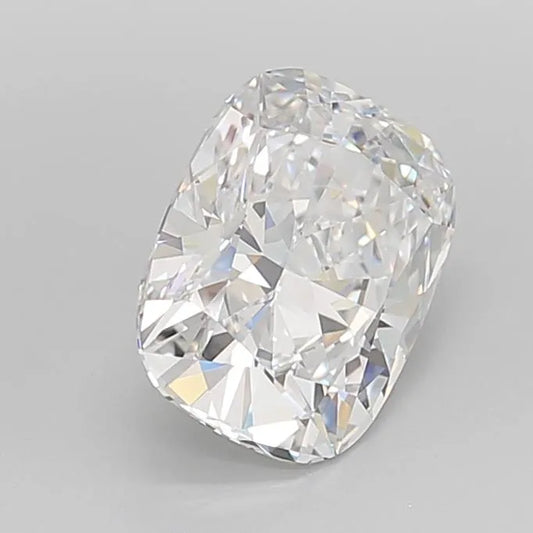 3.41ct Cushion modified Lab Grown Diamond (Colour D, Clarity IF, Cut EX, IGI Certified)