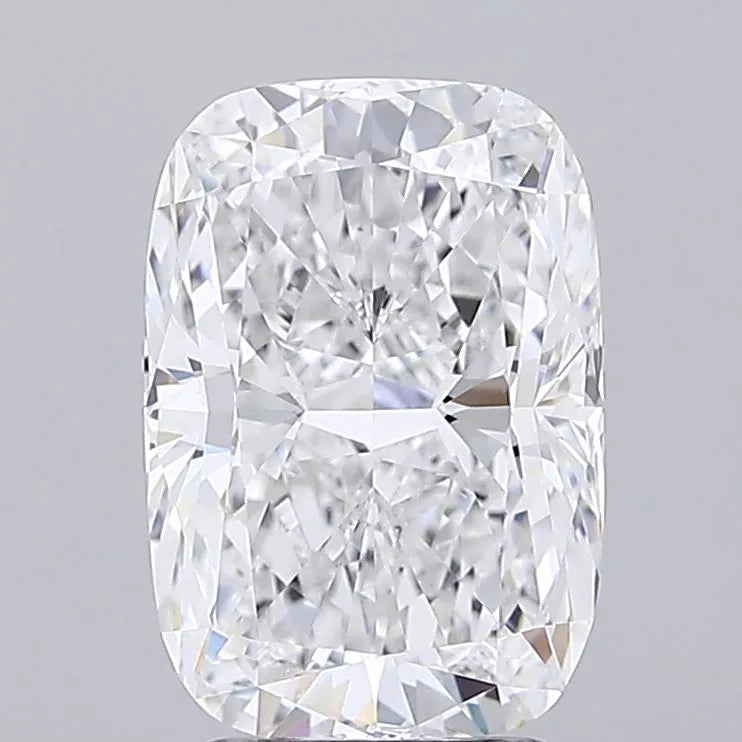 3.41ct Cushion modified Lab Grown Diamond (Colour D, Clarity VVS2, IGI Certified)