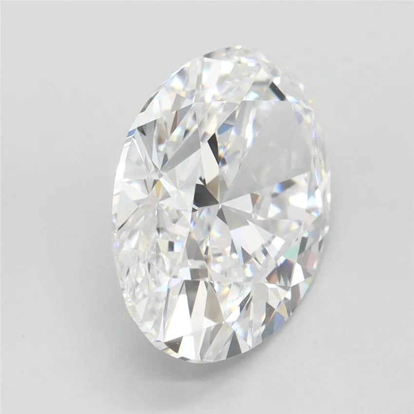 3.41ct Oval Lab Grown Diamond (Colour D, Clarity IF, IGI Certified)