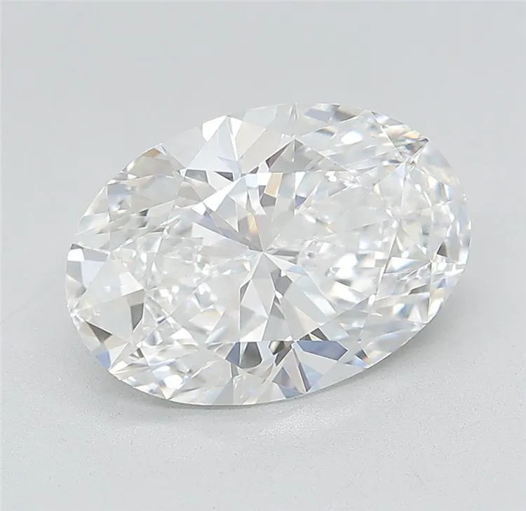 3.41ct Oval Lab Grown Diamond (Colour D, Clarity VVS2, Cut EX, IGI Certified)
