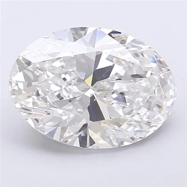 3.41ct Oval Lab Grown Diamond (Colour E, Clarity VS1, IGI Certified)