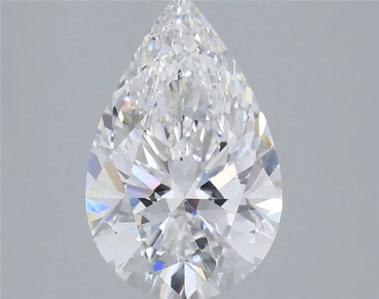3.41ct Pear Lab Grown Diamond (Colour D, Clarity VS1, IGI Certified)