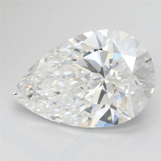 3.41ct Pear Lab Grown Diamond (Colour D, Clarity VVS1, GIA Certified)
