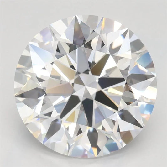 3.41ct Round Lab Grown Diamond (Colour D, Clarity IF, Cut ID, IGI Certified)