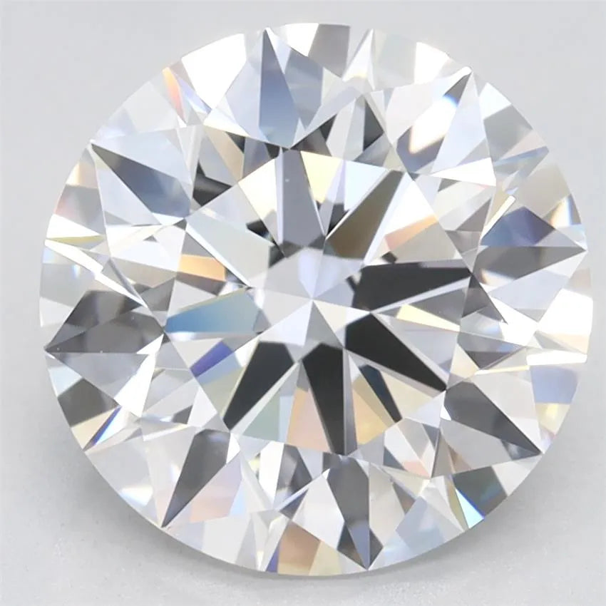 3.41ct Round Lab Grown Diamond (Colour D, Clarity VVS1, Cut EX, GIA Certified)