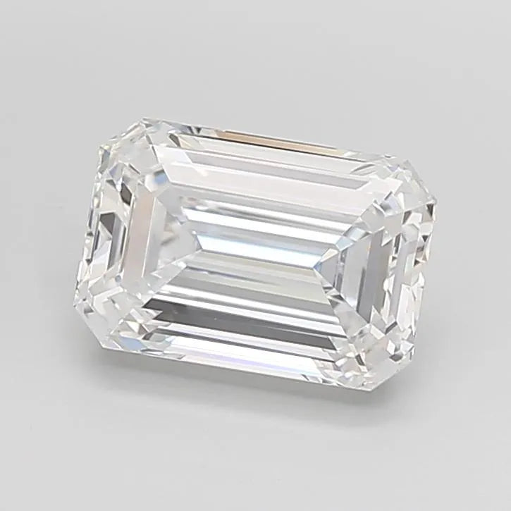3.42ct Emerald Lab Grown Diamond (Colour D, Clarity VVS2, Cut EX, IGI Certified)