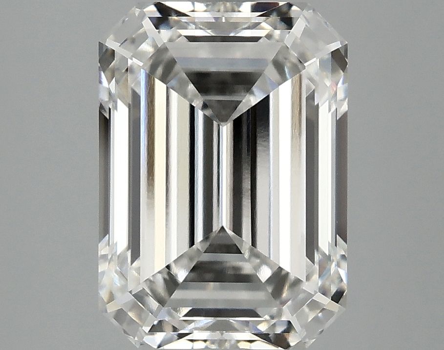 3.42ct Emerald Lab Grown Diamond (Colour F, Clarity VVS2, IGI Certified)