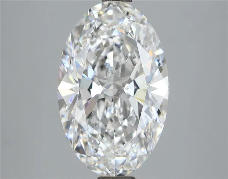 3.42ct Oval Lab Grown Diamond (Colour D, Clarity VVS2, IGI Certified)