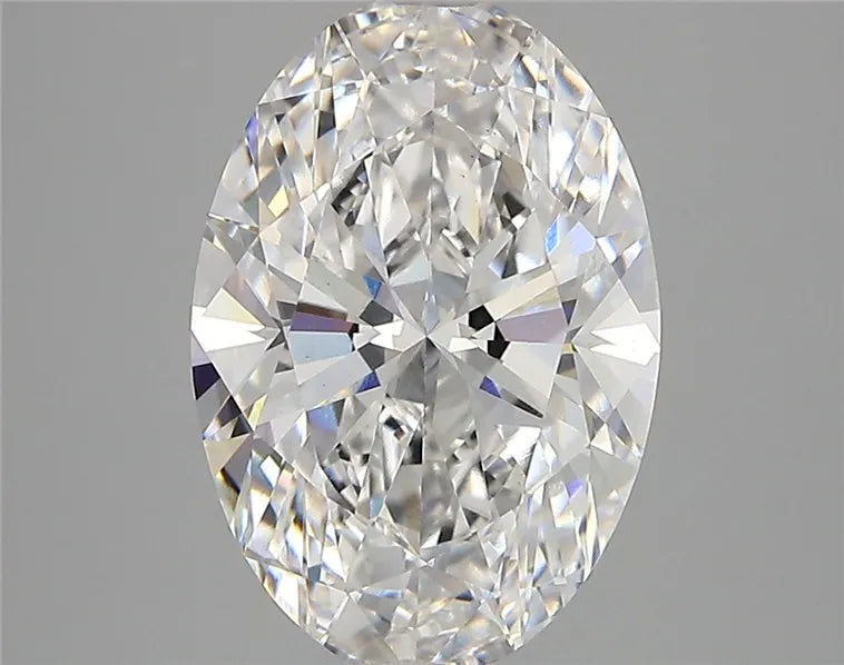 3.42ct Oval Lab Grown Diamond (Colour E, Clarity VS1, IGI Certified)