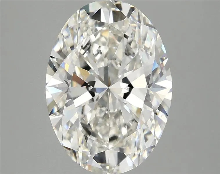 3.42ct Oval Lab Grown Diamond (Colour G, Clarity VVS2, IGI Certified)
