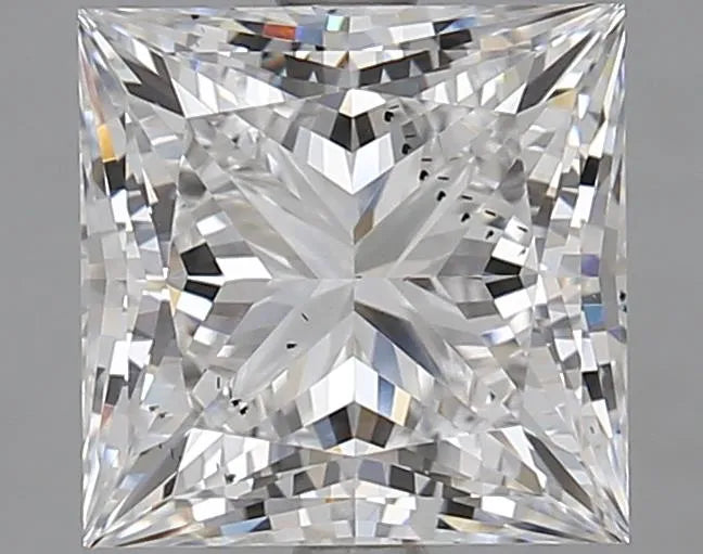3.42ct Princess Lab Grown Diamond (Colour D, Clarity SI1, IGI Certified)