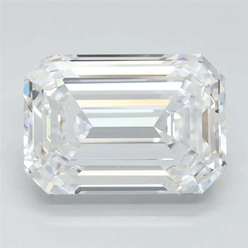 3.43ct Emerald Lab Grown Diamond (Colour D, Clarity IF, IGI Certified)
