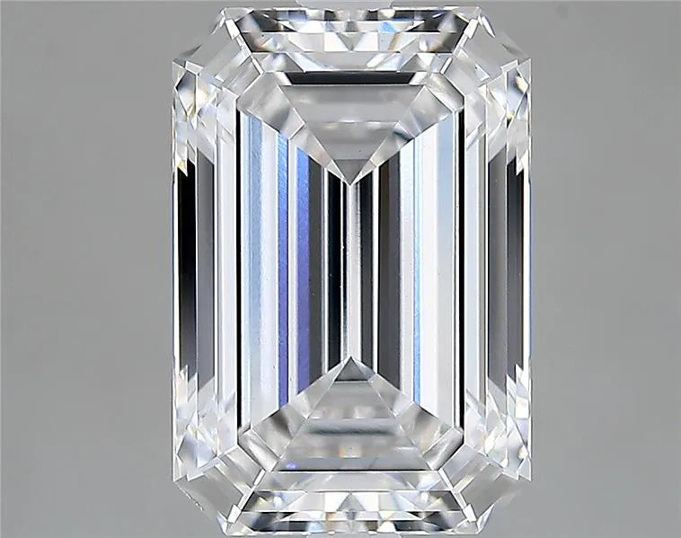 3.43ct Emerald Lab Grown Diamond (Colour D, Clarity VVS2, IGI Certified)