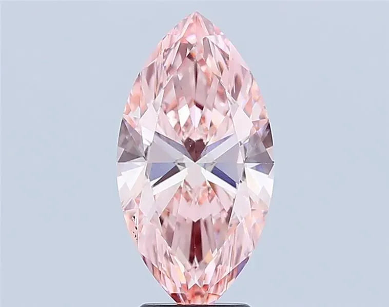 3.43ct Marquise Lab Grown Diamond (Colour Fancy Intense Pink, Clarity VS1, IGI Certified)