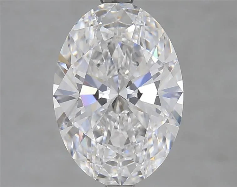 3.43ct Oval Lab Grown Diamond (Colour D, Clarity VVS2, GIA Certified)