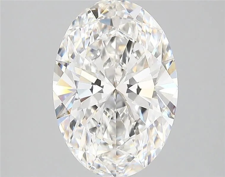 3.43ct Oval Lab Grown Diamond (Colour E, Clarity VVS2, IGI Certified)