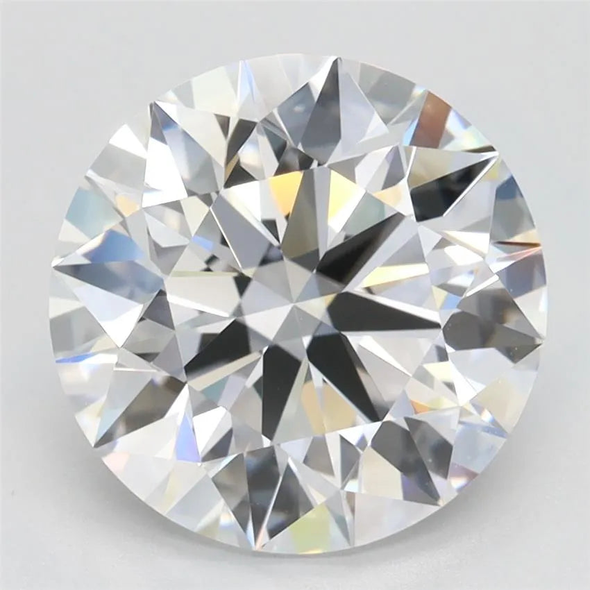 3.43ct Round Lab Grown Diamond (Colour D, Clarity IF, Cut ID, IGI Certified)