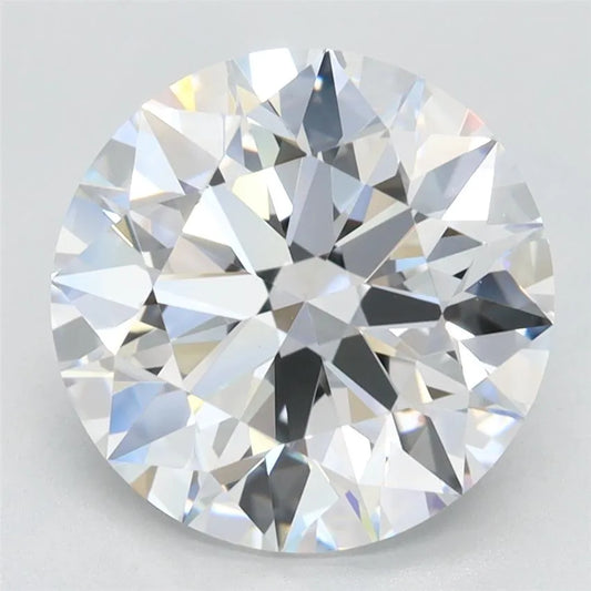 3.43ct Round Lab Grown Diamond (Colour D, Clarity VVS1, Cut EX, GIA Certified)