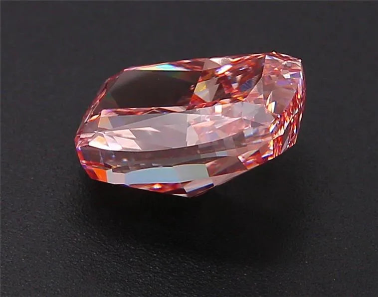 3.44ct Cushion modified Lab Grown Diamond (Colour Fancy Vivid Pink, Clarity VS1, IGI Certified)