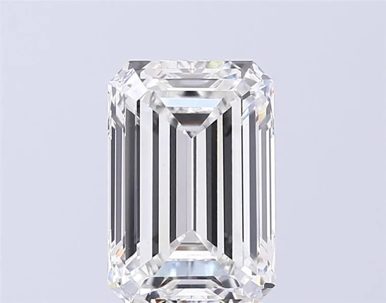3.44ct Emerald Lab Grown Diamond (Colour G, Clarity VS1, IGI Certified)