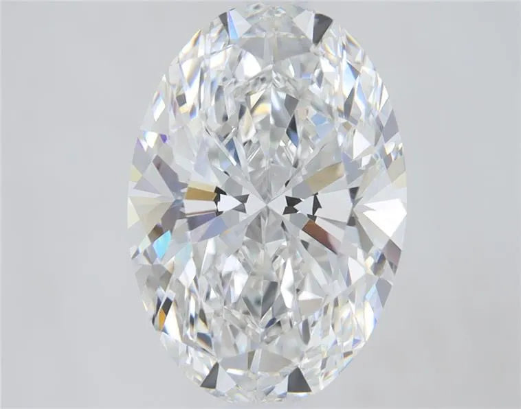 3.44ct Oval Lab Grown Diamond (Colour E, Clarity VVS2, IGI Certified)