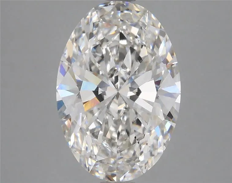 3.44ct Oval Lab Grown Diamond (Colour F, Clarity VS2, IGI Certified)