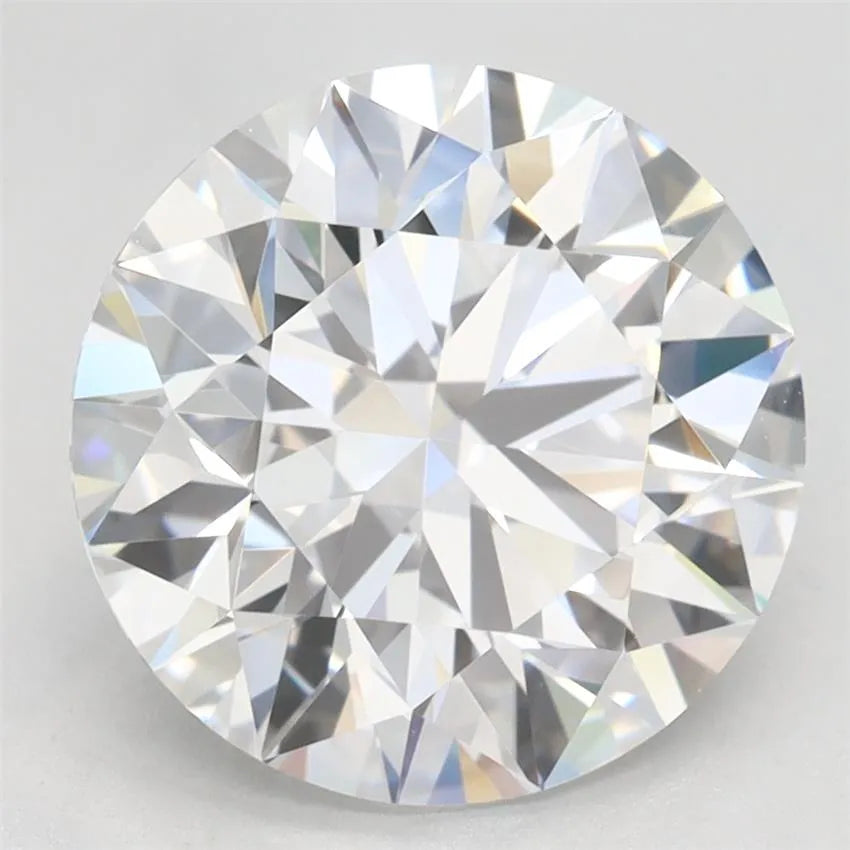 3.44ct Round Lab Grown Diamond (Colour D, Clarity VVS1, Cut EX, GIA Certified)