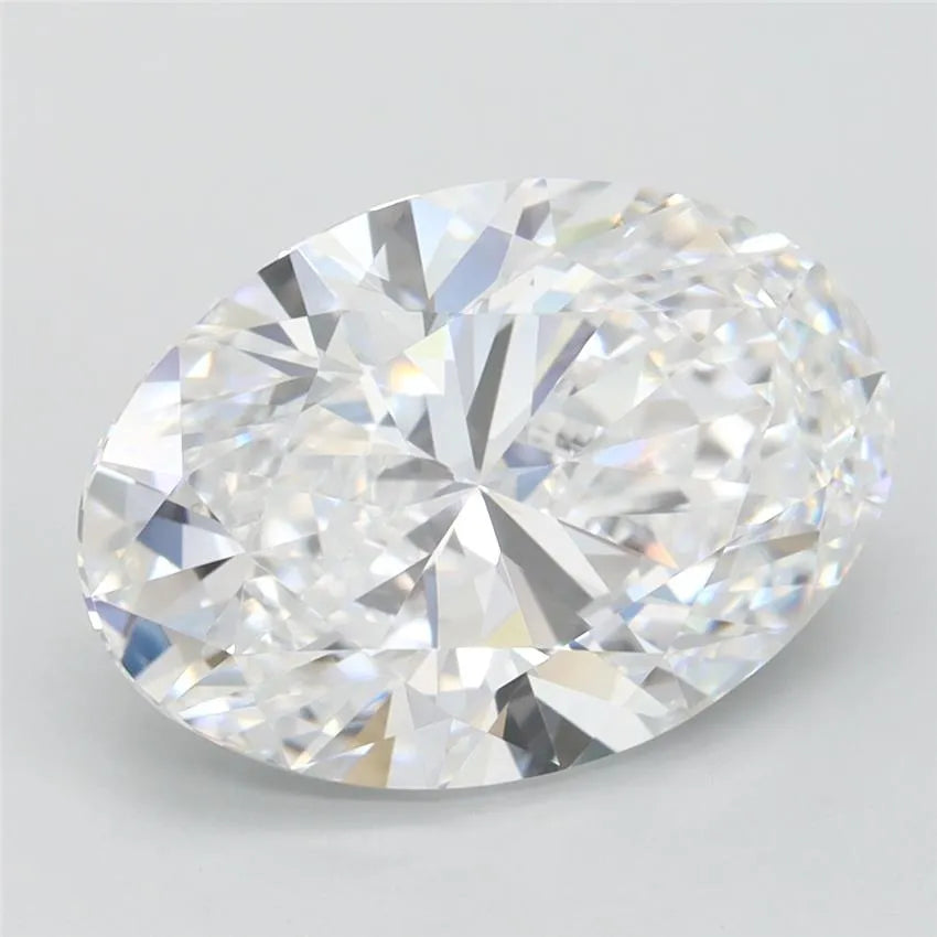 3.45ct Oval Lab Grown Diamond (Colour D, Clarity IF, IGI Certified)