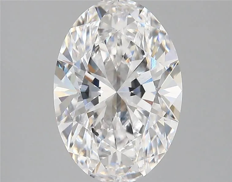 3.45ct Oval Lab Grown Diamond (Colour D, Clarity VVS1, IGI Certified)