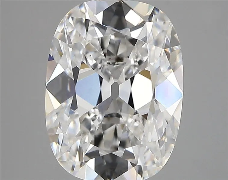 3.46ct Cushion modified Lab Grown Diamond (Colour F, Clarity VVS2, IGI Certified)